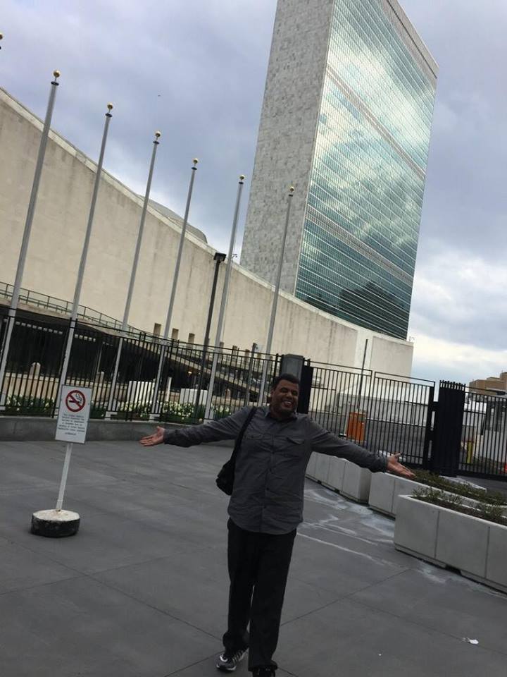 HUSSAM MUSTAF UN HQ building new York